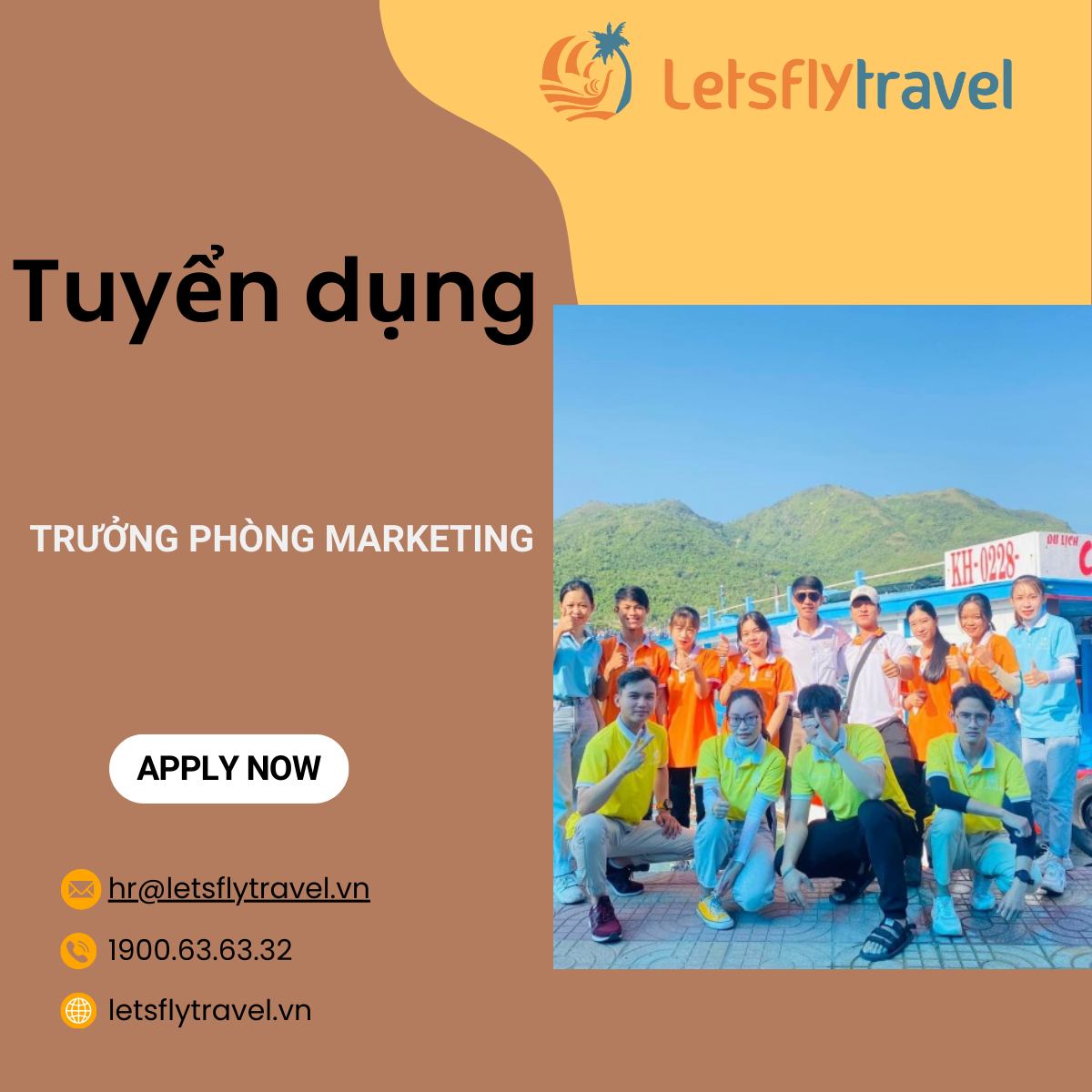 Tuyển Dụng Trưởng Phòng Marketing 