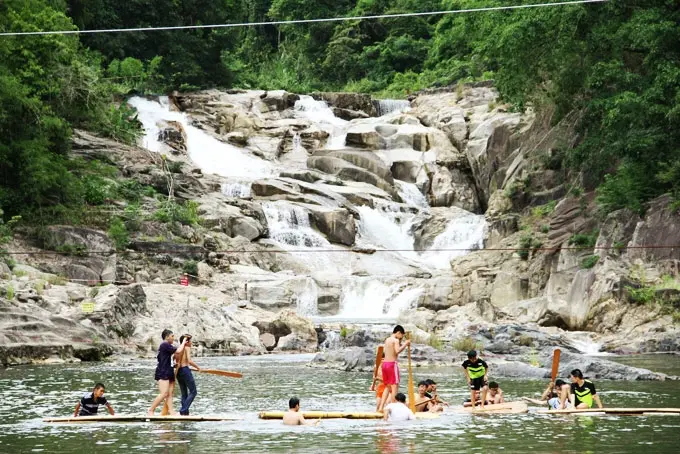 Waterfalls and Natural Hot Springs at Yang Bay Tour