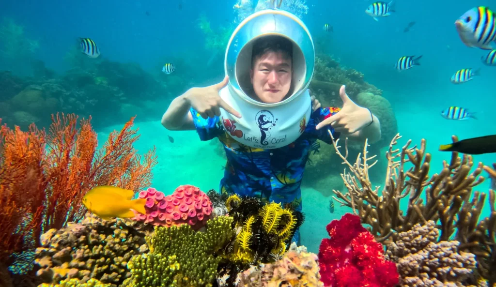 Tour đi bộ dưới đáy biển Nha Trang (sea walking)