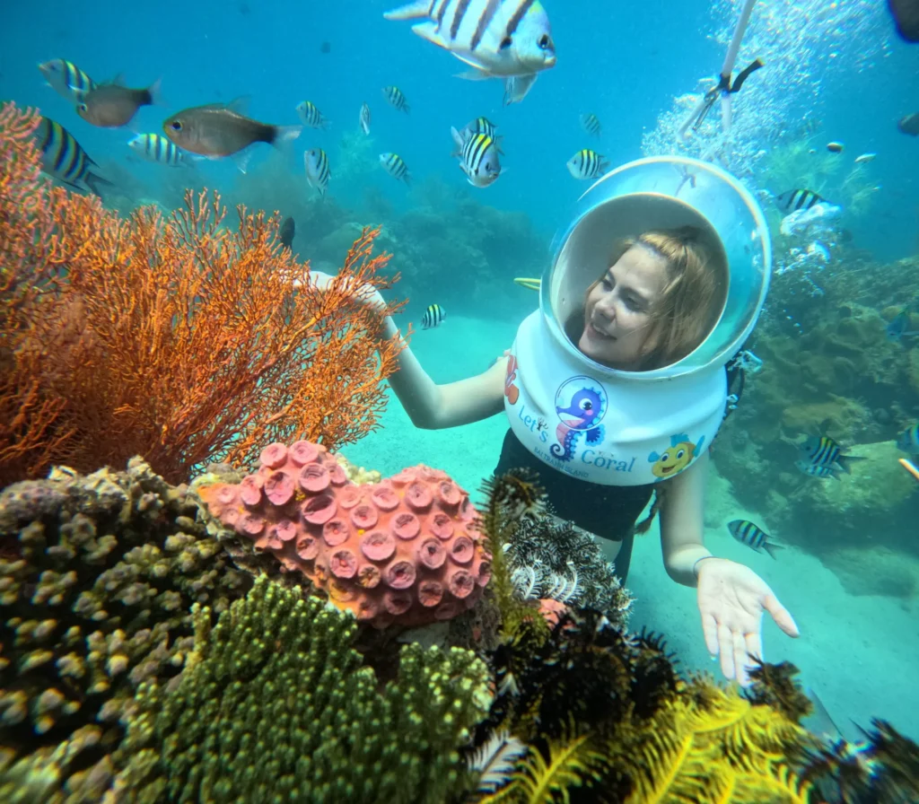 Tour đi bộ dưới đáy biển Nha Trang (sea walking)