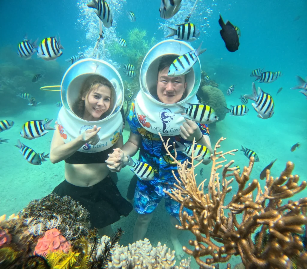 Tour đi bộ dưới đáy biển Nha Trang (sea walking)