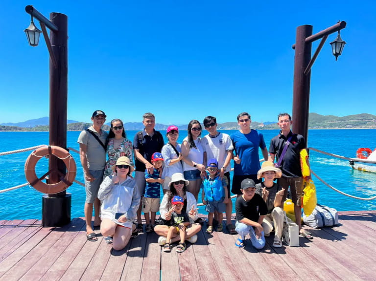 Tour 3 đảo VIP Nha Trang phù hợp với nhiều nhóm du khách