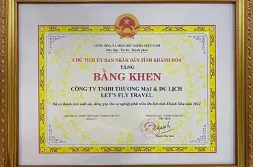 Giấy phép bằng khen