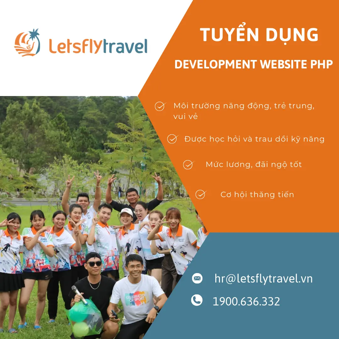 Tuyển dụng Development Website PHP