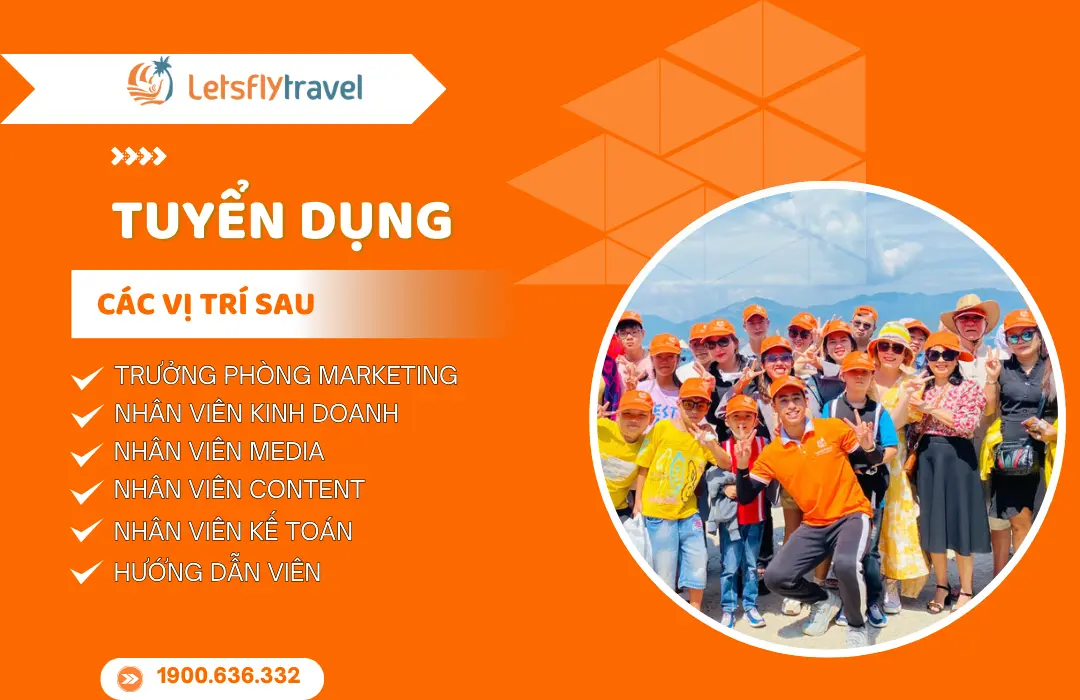 Let’s Fly Travel tuyển dụng nhân sự 2024