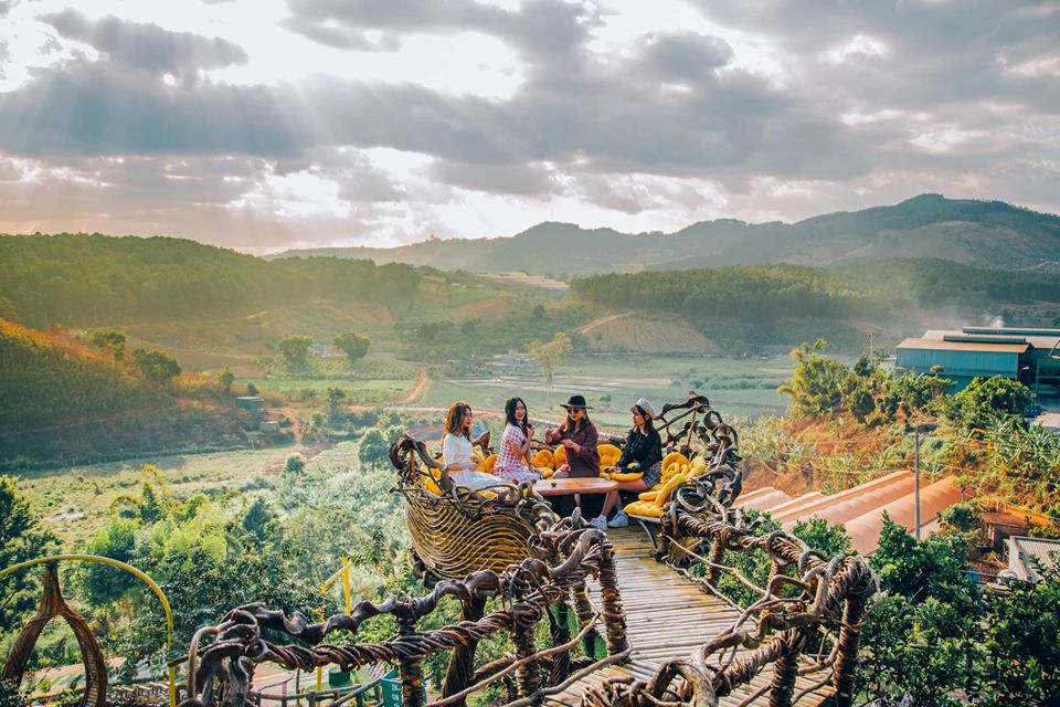 Điểm check-in trong tour Đà Lạt