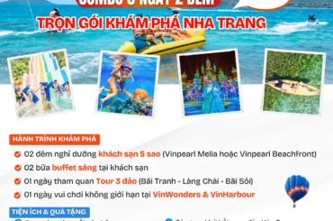 Cập nhập bảng giá vé mới nhất VinWonders Nha Trang 2025