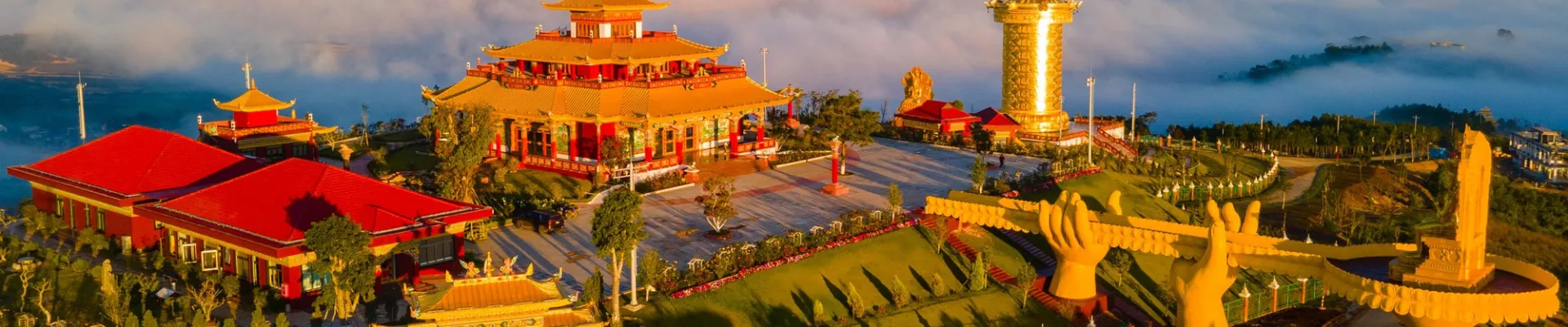 Khám phá những ngôi chùa Đà Lạt linh thiêng có cảnh quan ấn tượng