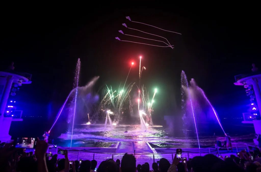 stunt show vinwonders nha trang