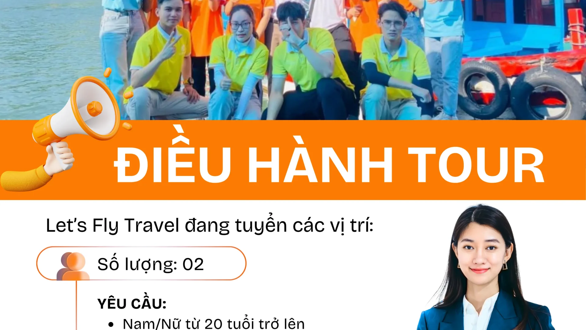 Tuyển dụng Điều hành Tour Nha Trang – Let’s Fly Travel