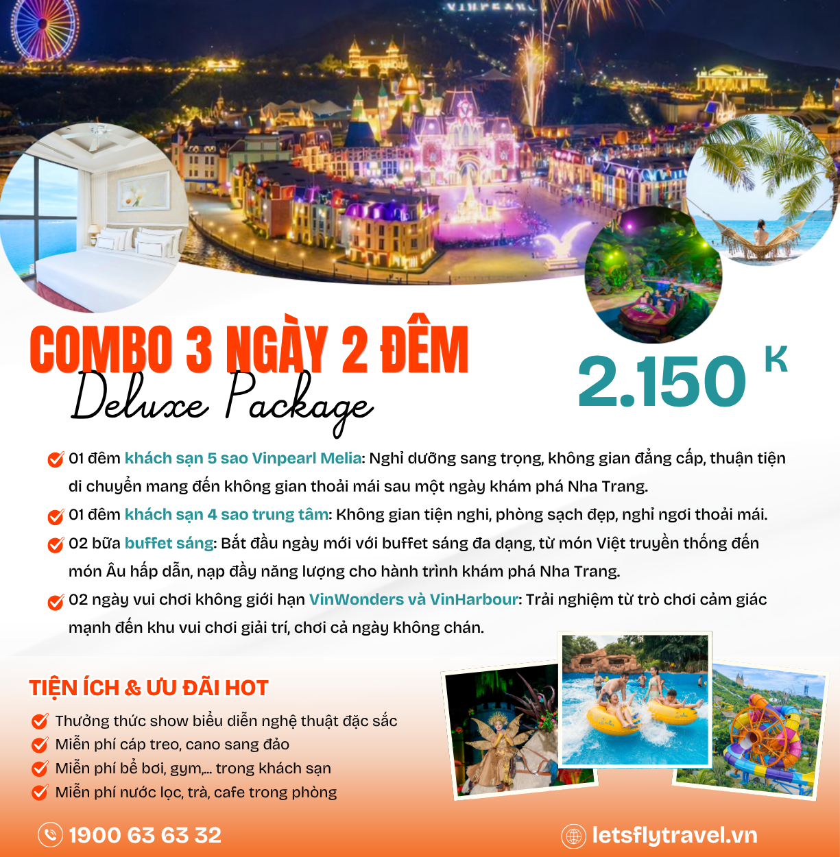 combo nha trang 3 ngày 2 đêm vinwonders