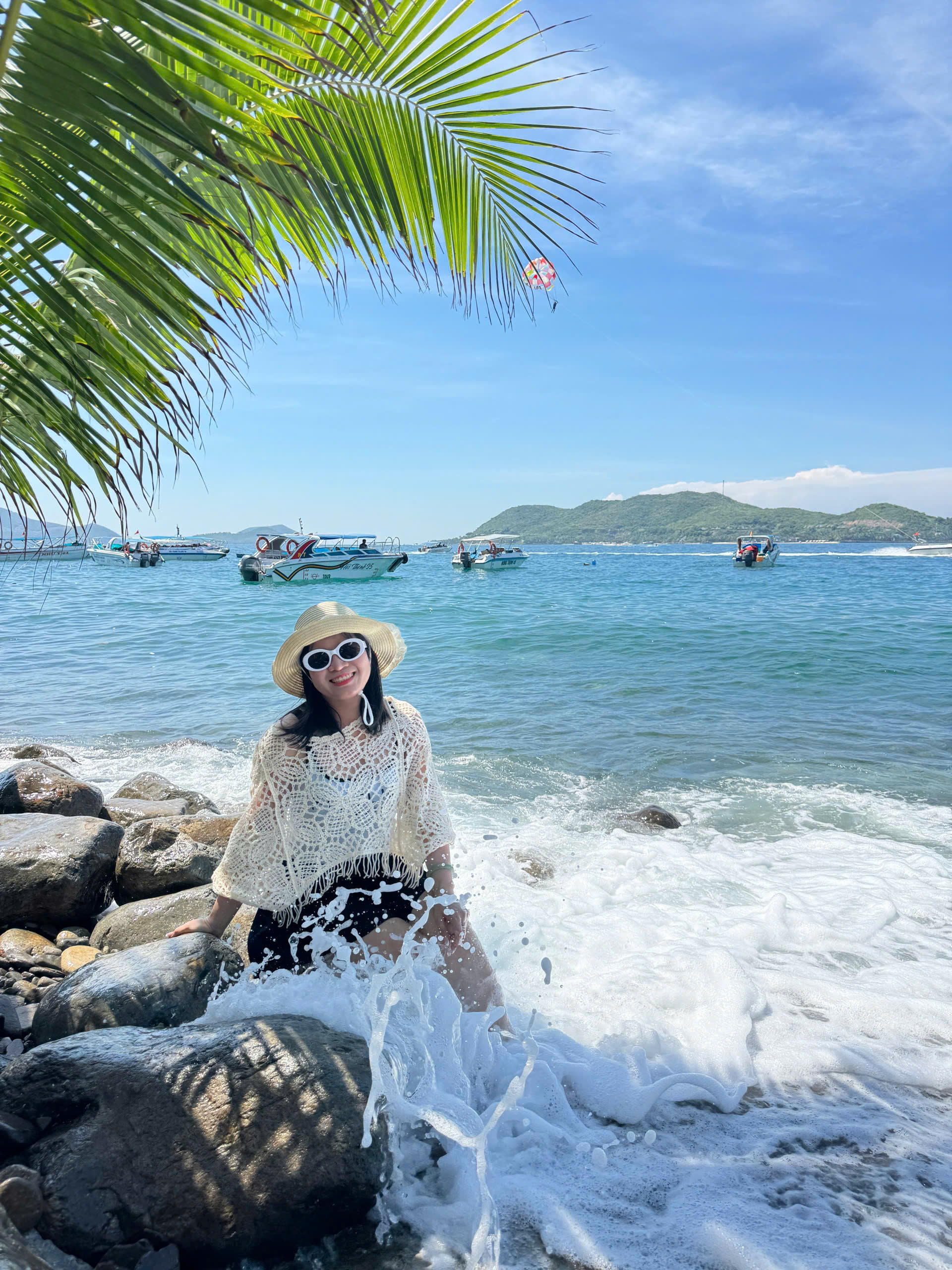 Tour 3 đảo Nha Trang di chuyển bằng cano cao tốc ra đảo