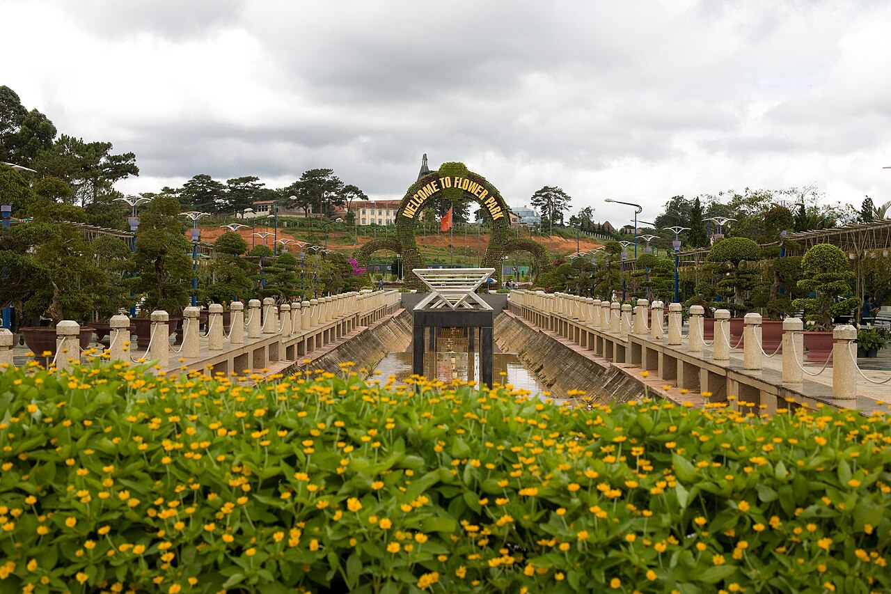 Da Lat flower garden