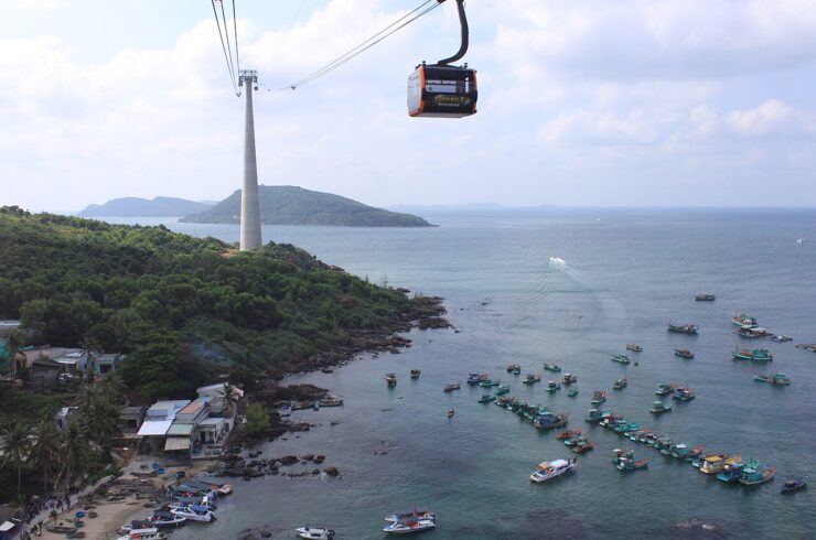 Hon Thom cable car Phu Quoc